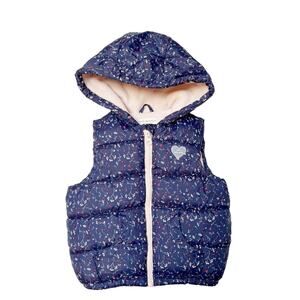 Zara Hooded Puffer Vest Size 12-18m